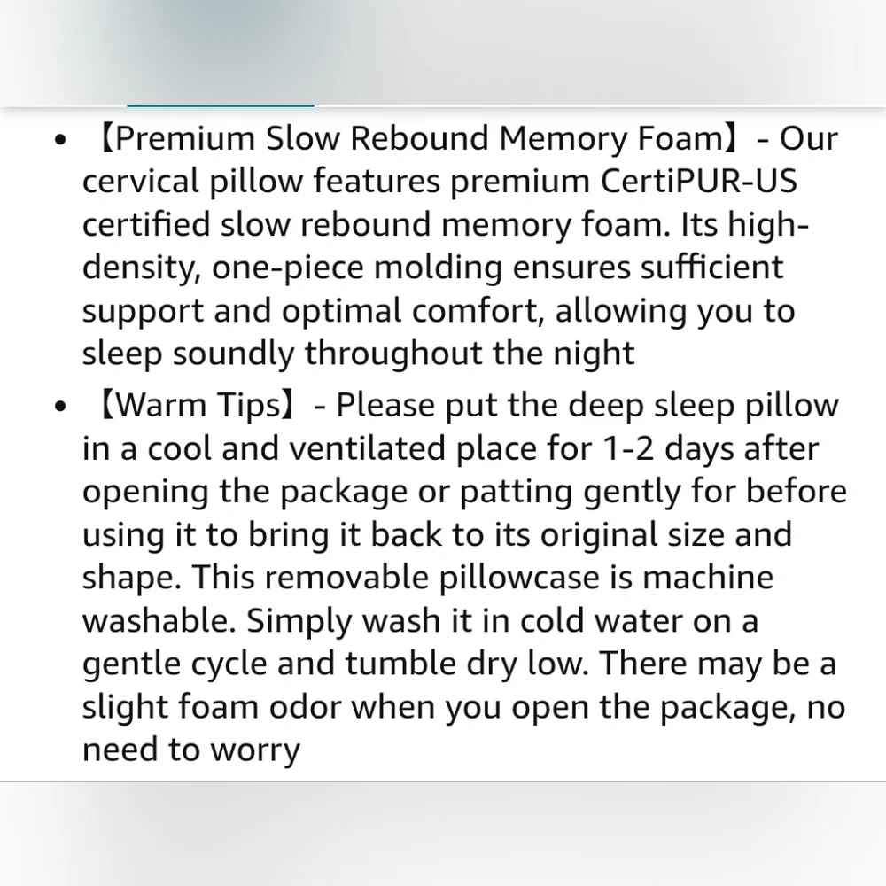[RELEEP] NEW Soft Cooling ● Memory Foam ● Neck Cervical ● Ergonomic Pilllow